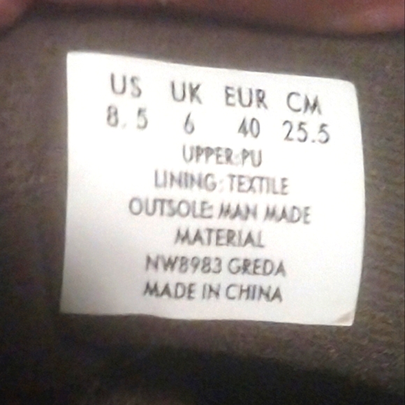 US Polo Assoc. Walking boots 8.5 mens - Picture 8 of 9